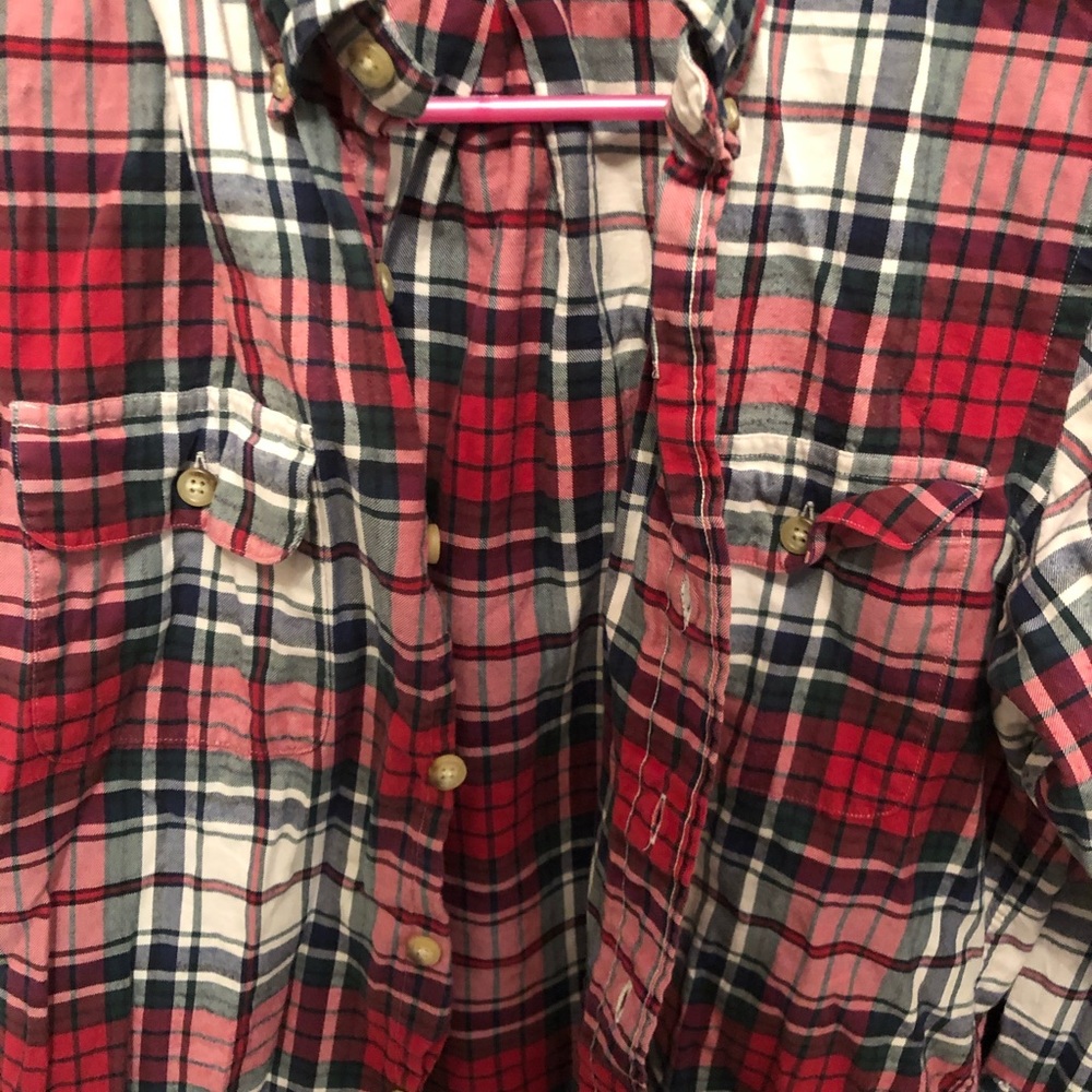 Red Ralph Lauren Button Down! - Picture 2 of 4
